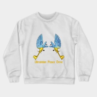 Doves of Peace Ukrainian Bird Bayraktar TB2 Crewneck Sweatshirt